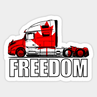 Freedom Convoy - Canadian Truck Sticker